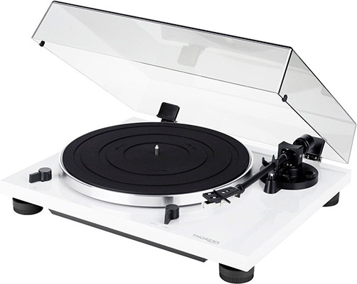 Проигрыватель винила Thorens TD 201 (AT3600) highgloss white