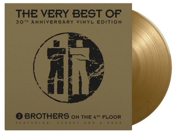 LP: 2 Brothers On The 4th Floor — «The Very Best Of 30th Anniversary Vinyl Edition» (2021) [2LP Gold Limited Vinyl] COVER VG+