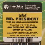 LP: Mr. President — «Up n' Away» (1995/2022) [Yellow Vinyl] — изображение 3