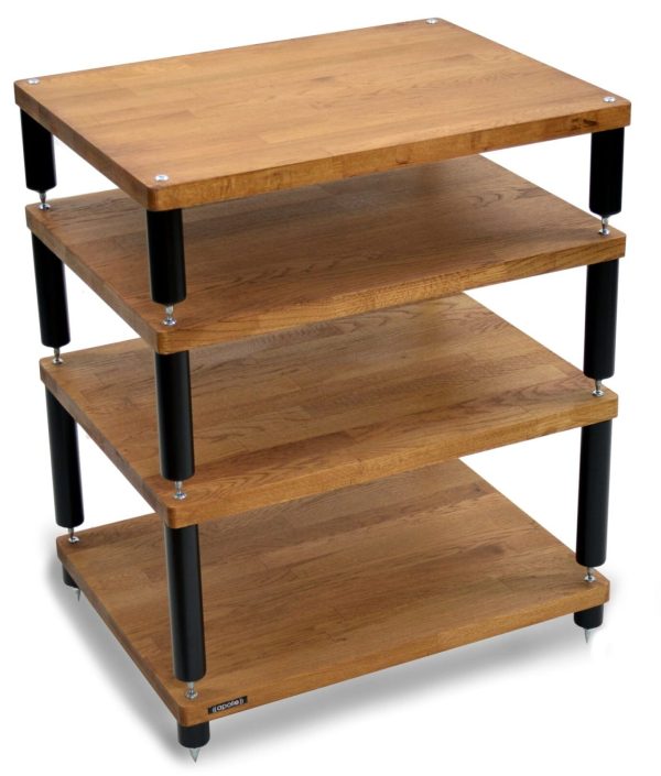 Atacama Apollo Storm 6 Hi-Fi стойка, Dark Oak, 3 полки + база