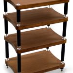 Atacama Evoque Eco SE2 60-40 Hi-Fi стойка, Dark Finish Bamboo, 3 полки + база