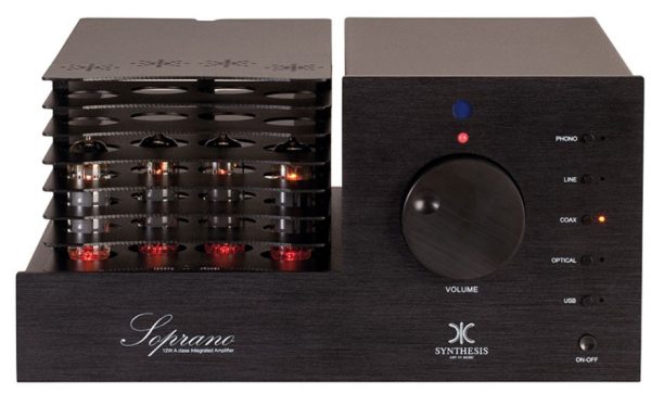 Synthesis Soprano, black, итальянский ламповый усилитель c ЦАП