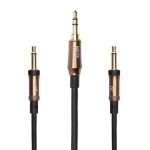 MONO 3.5 MM TO 3.5 MM 1.5 M SOFT TPE CABLE WITH COPPER ALUMINIUM CASINGS