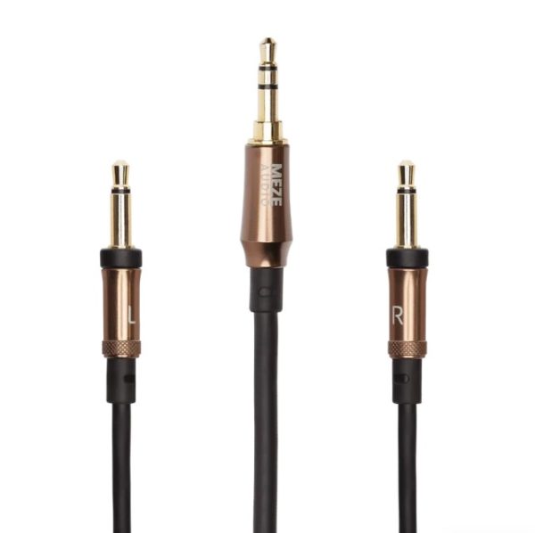 MONO 3.5 MM TO 3.5 MM 1.5 M SOFT TPE CABLE WITH COPPER ALUMINIUM CASINGS