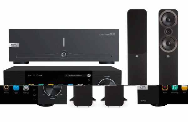 EVERSOLO DMP A-6 LE 2 + AMP-F2 + Q-Acoustic Q 3050i