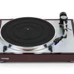Thorens TD 403 DD, high gloss walnut