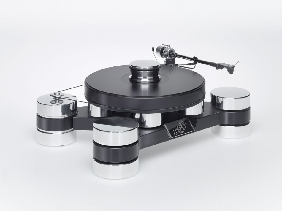 Transrotor DARK STAR SILVER SHADOW с тонармом Rega RB 880, MC головкой Transrotor Merlo, Konstant EINS — изображение 1